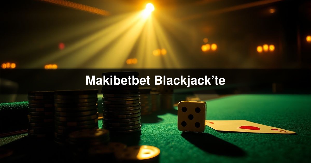 Makibetbet Blackjack’te